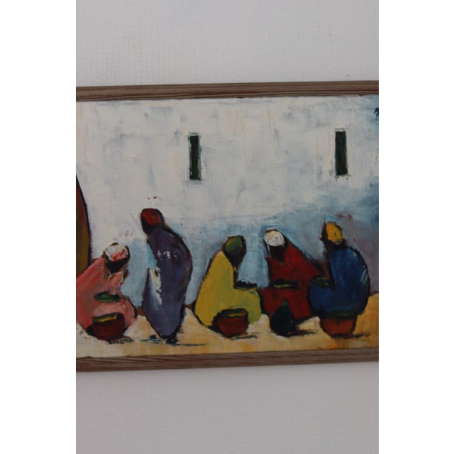 Original Swedish Oil on Canvas – “Ulema” by Jörgen Bruun – Signed & Framed – 60 × 30 cm (23.6" × 11.8") A beautiful...