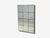 Baroque Style, Rectangular Silver Wall Mirror, Eglomise Glass, Stained Wood For Sale - Image 4 of 9
