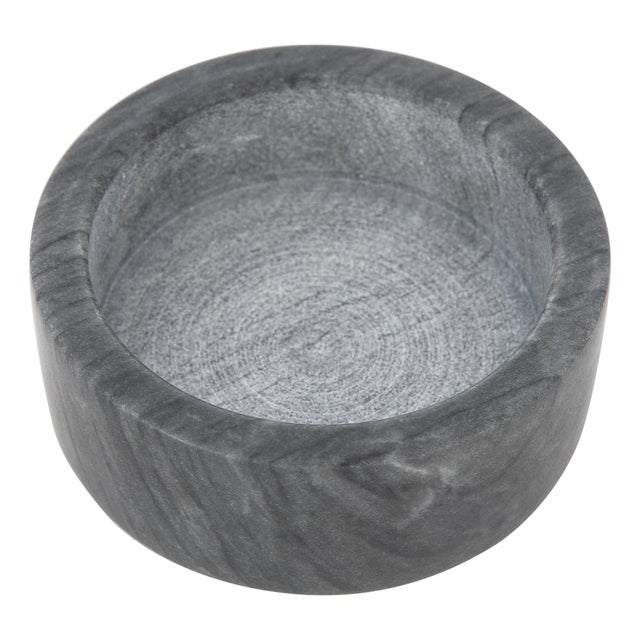 Marble Wine Bottle Coaster, Black For Sale