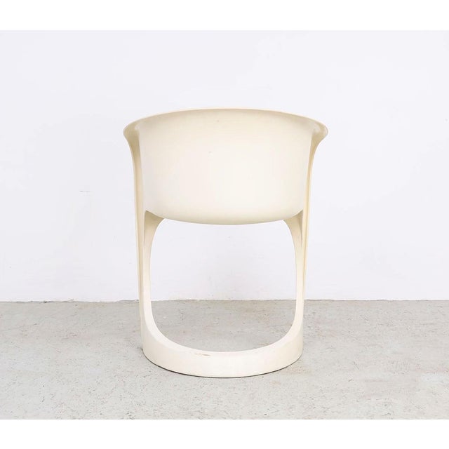 Cream Danish 291 Chairs by Steen Østergaard for Cado, 1972, Set of 4 For Sale - Image 8 of 17
