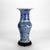 Chinese Blue & White Porcelain Vase With Carved Wooden Base Signed 20thC For Sale - Image 4 of 10