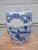 White and Blue Ceramic Chinese Garden Stool For Sale - Image 4 of 10