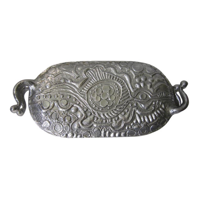 1960s Large Don Drum Cast Aluminum Cassarole Dish For Sale