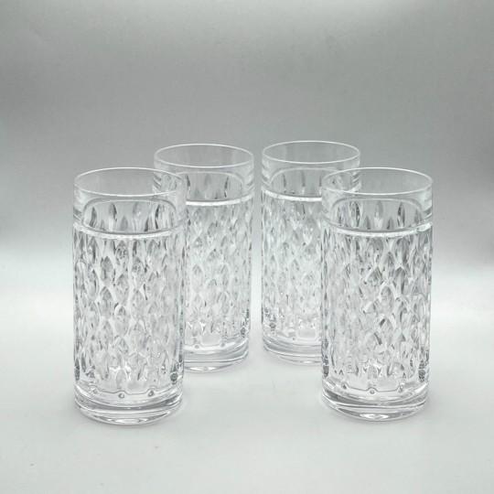 Early 21st Century Ralph Lauren Aston Crystal Highball Glasses – Set of 4 For Sale - Image 5 of 14