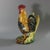Victorian Delphin Massier Majolica Cockerel/Rooster Vase For Sale - Image 3 of 16