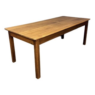Dutch Oak Café Table For Sale