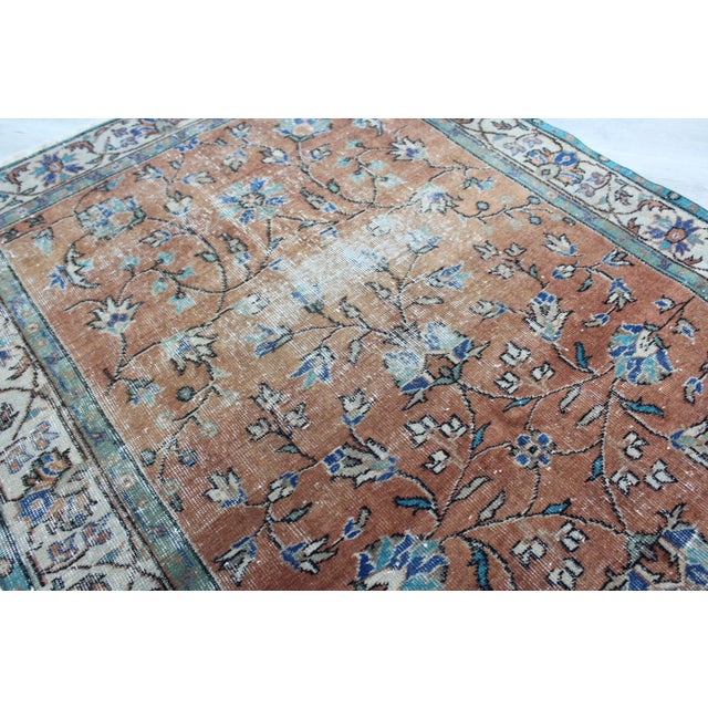 Vintage Turkish Area Rug - 53"x92" For Sale - Image 10 of 13