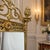 Antique Mirror Wall Lamp Girandole, 1910 For Sale - Image 4 of 5