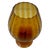 Empoli Vintage Amber Optic Balloon Vase Empoli Style For Sale - Image 4 of 13