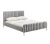 2020s Angela Grey King Bed For Sale - Image 5 of 5