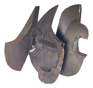 Ponzio IV, Abstract Constructivist Sculpture, 1960s, Sheet Metal
