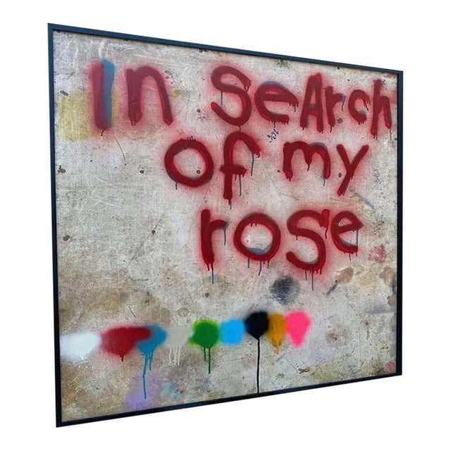 William Finlayson Jr. Original Painting on Panel, Titled: In Search for my Rose, 2020 For Sale