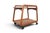 Mid 20th Century Danish Modern Flip Top Bar Cart in Teak + Cream Laminate For Sale - Image 4 of 11