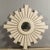 Early 21st Century Painted Wood Modern Custom Sunburst with Convex Mirror with Varying Rays For Sale - Image 5 of 12