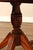 Duncan Phyfe Style Mahogany Round Breakfast Table With Brass Claw Feet For Sale - Image 10 of 18