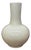 Winter Silk White Glazed Ceramic Vase with Bottle Shape For Sale