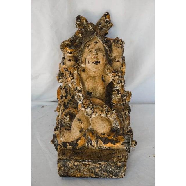 19th Century Carved Putti For Sale - Image 4 of 8