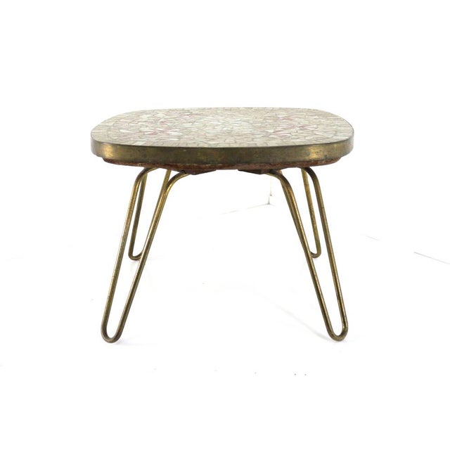 Mosaic Plant Table from Ilse Möbel For Sale - Image 9 of 14