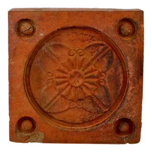 Early 20th Century Architectural Salvage Terra Cotta Large Exterior Ornamental Block