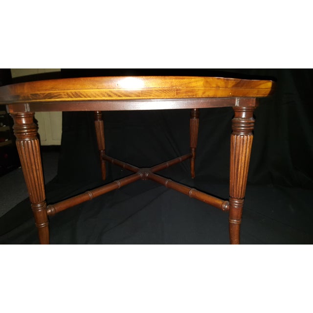 Wellington Hall Regency Inlaid Cocktail Table Chairish