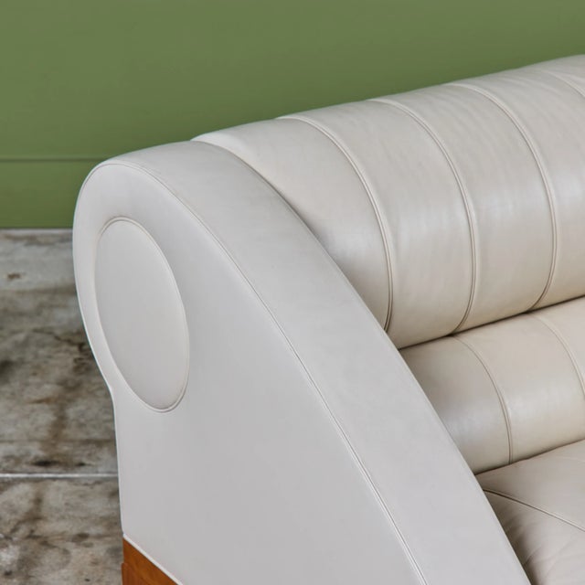 Off-white Pair of Leon Krier Aries Lounge Chairs for Giogetti For Sale - Image 8 of 18