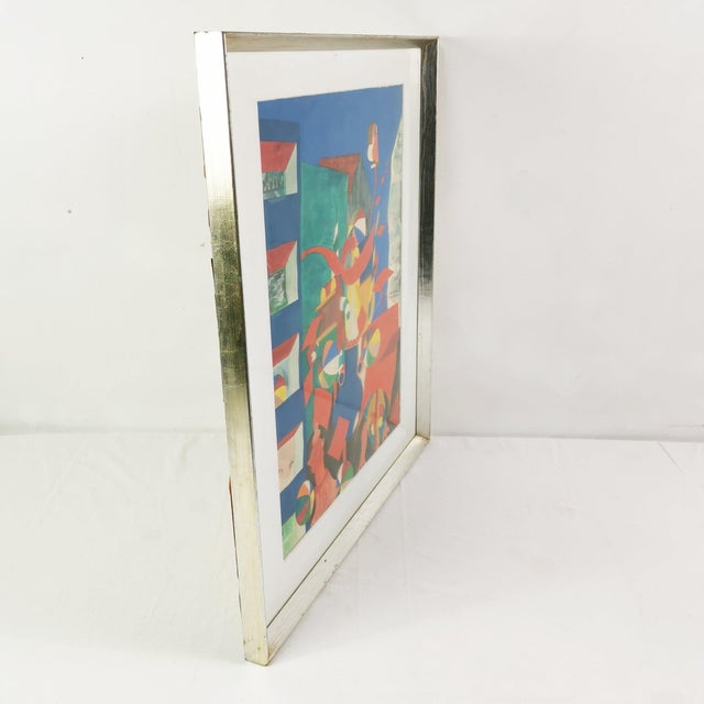 Bent Karl Jacobsen, Surrealist Composition, 1970s, Mixed Media on Paper For Sale - Image 4 of 17