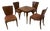 Spiderleg Table and Chairs by Halabala, Set of 5 For Sale