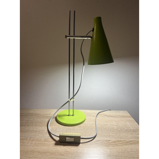 Mid-Century Modern Table Lamp by Josef Hurka, 1960s For Sale - Image 3 of 7