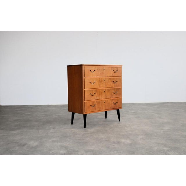 Wood Vintage Chest of Drawers, Sweden, 1960s For Sale - Image 7 of 7