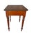Mid 19th Century Sheraton Cherry Side Table, Antique American Design For Sale - Image 5 of 7