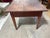 19thc Original Red Painted Farm Table W/ Scrub Top For Sale In Los Angeles - Image 6 of 8