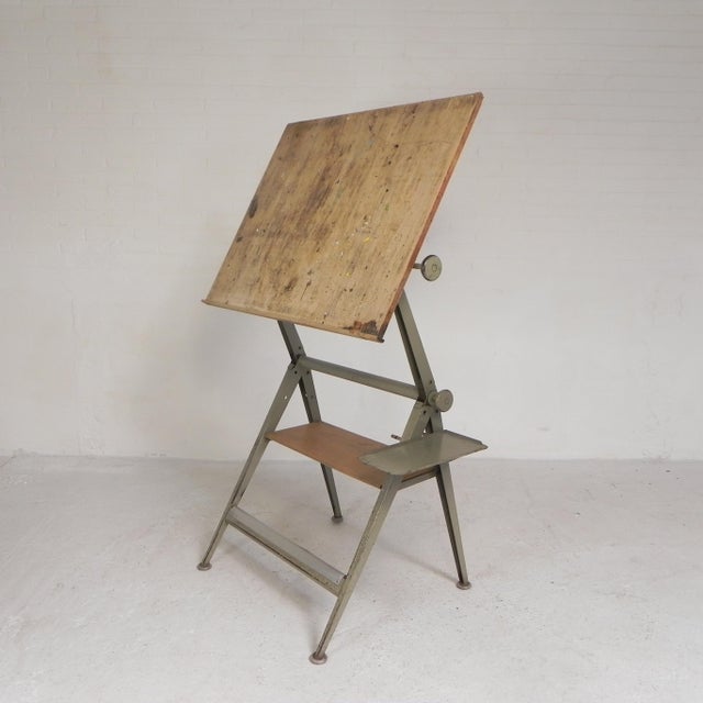 1950s Drawing Board by Wim Rietveld and Friso Kramer for Ahrend De Cirkel, 1959 For Sale - Image 5 of 18