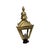 Traditional Brass Wall Lantern with Ornate Cast Iron Bracket For Sale - Image 13 of 15