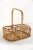 Wood Vintage Bamboo Bottle Rack by Alfredo, Italy, 1970s For Sale - Image 7 of 8