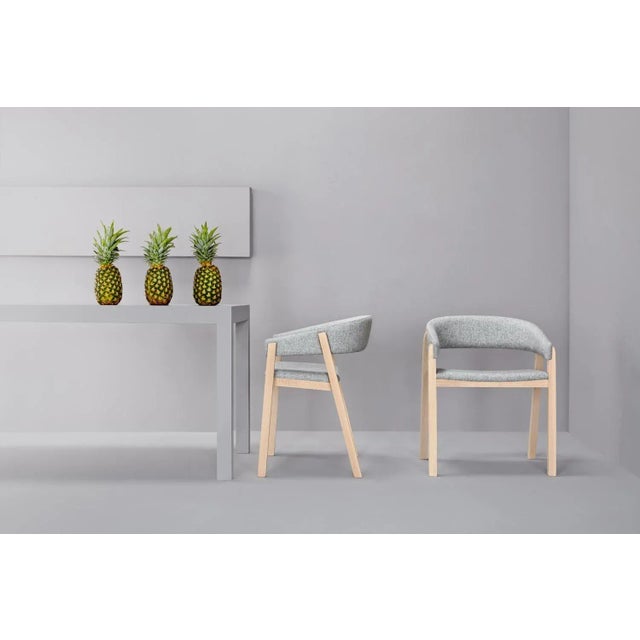 Oslo Chair in Grey by Pepe Albargues For Sale - Image 4 of 5