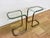 1930s Bauhaus Tubular Steel Chrome Side Tables with Glass, 1930s, Set of 2 For Sale - Image 5 of 9