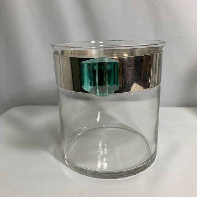 Metal Rede Guzzini Pitcher & Bucket, Italy - Set of 2 For Sale - Image 7 of 10