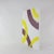 This striking modern art piece utilizes a minimalist white background to emphasize a dynamic interplay of bold, sweeping...