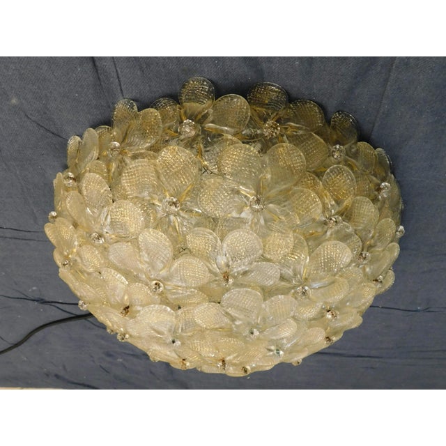 1960s 1960s Millefiori Flush Mount by Barovier E Toso For Sale - Image 5 of 10
