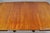 Antique American Empire 54" Square Mahogany Paw Foot Pedestal Base Dining Table For Sale - Image 15 of 18