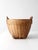 Vintage French Country Style Woven Basket For Sale - Image 4 of 14
