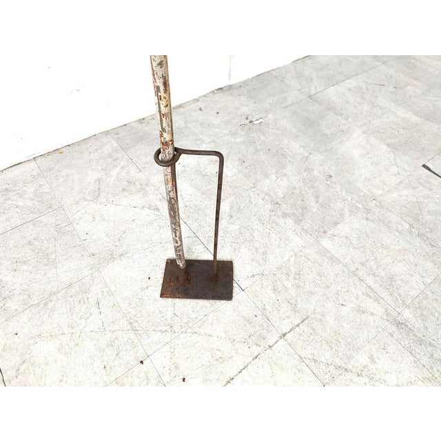 Vintage Enamel Fire Sign, 1950s For Sale - Image 4 of 9