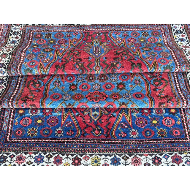 Antique Hamadan Rug, 1920s For Sale - Image 17 of 18