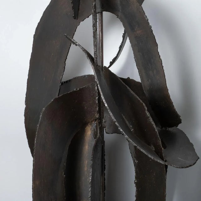 Pair of Monumental Brutalist Lamps by Richard Barr For Sale In New York - Image 6 of 12