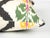 Textile White and Black Geometric Ikat Pillow Cover For Sale - Image 7 of 13