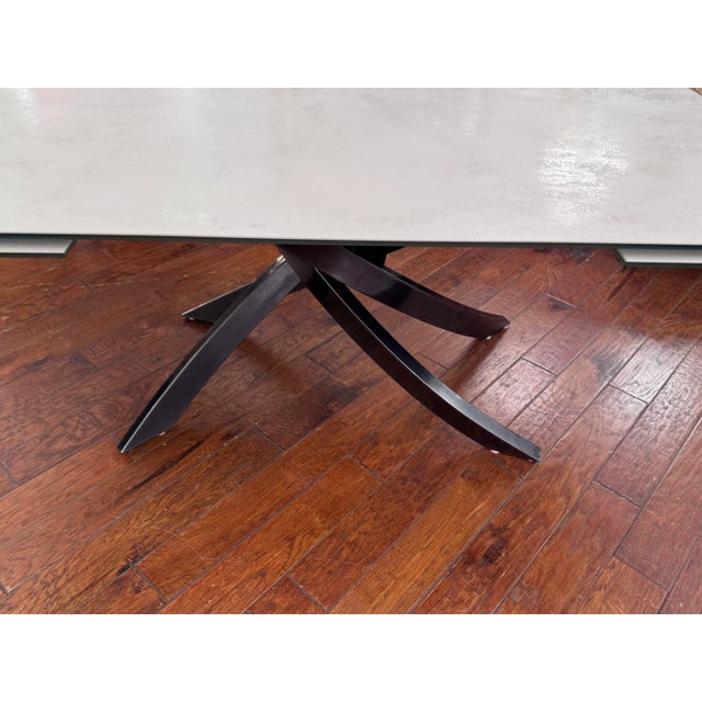White Dondoli + Pocci for Bontempi Artistico Extension Dining Table For Sale - Image 8 of 12