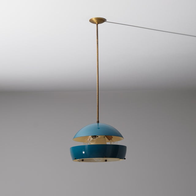 Vintage Italian Pendant Lamp, 1950s For Sale - Image 10 of 14