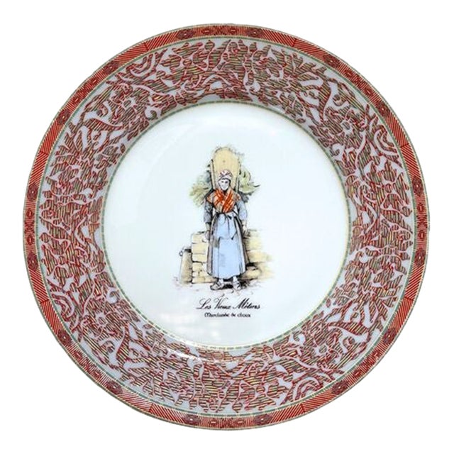 Vintage Old Trades: Cabbage Merchant Plate For Sale