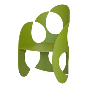 Post Modern Sculptural Desk Chair by Alan Siegel