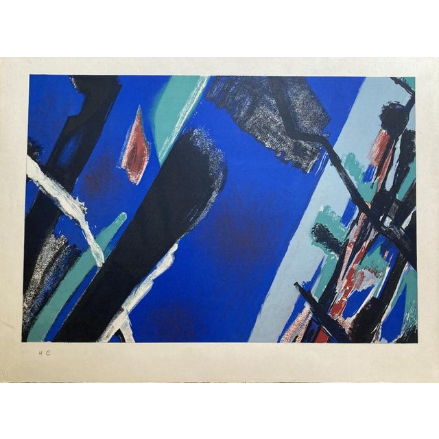Jean Bazaine The Clearing - 1983 Unsigned lithograph on paper, justified "HC" in pencil. Print run: 300. Publisher: Maeght...